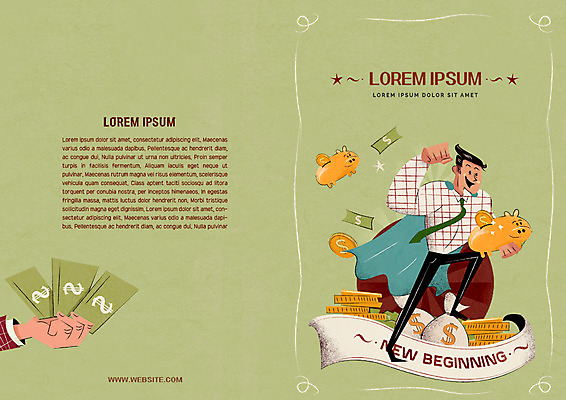 PSD 템플릿 표지디자인 북디자인 손 출판디자인 표지 남자 리플렛 지폐 북커버 비즈니스 팜플렛 성인 두명 신체부위 달러 동전 저축 돼지저금통 비즈니스맨 슈퍼맨 금융의날 이미지템플릿 돈 사람 금융 저금통 직장인 영웅 파일형식 법정기념일