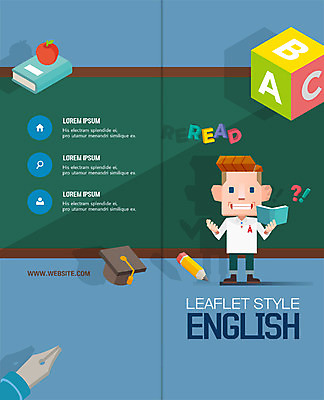 PSD 템플릿 표지디자인 북디자인 출판디자인 교육 표지 남자 리플렛 2단접지 북커버 학사모 영어교육 한명 팜플렛 성인 책 연필 교사 칠판 블록 사과 펜촉 이미지템플릿 직업 모자_잡화 1 영어 과일 졸업 학용품 사람 필기구 펜 파일형식