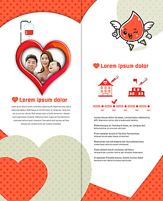 PSD 템플릿 표지디자인 북디자인 출판디자인 여자 남자 내지 리플렛 2단접지 북커버 가족 주사기 팜플렛 성인 세명 30대 한국인 하트 아기 혈액 링거 사랑나눔 헌혈 이미지템플릿 모양 캠페인 관계 의료기기 사랑 사람 동양인 장년 봉사 나눔 파일형식