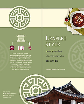 PSD 템플릿 한국전통 그릇 표지디자인 북디자인 출판디자인 표지 한식 음식 리플렛 2단접지 북커버 한옥 팜플렛 사람없음 숟가락 팥죽 이미지템플릿 전통 식기 고건축 한국 수저 죽 파일형식