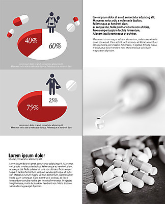 PSD 템플릿 표지디자인 북디자인 출판디자인 내지 리플렛 2단접지 북커버 의학 그래프 사람모양 주사기 팜플렛 사람없음 알약 이미지템플릿 모양 의료기기 약 파일형식