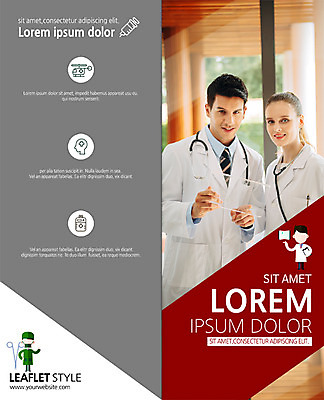 PSD 서양인 템플릿 표지디자인 북디자인 출판디자인 여자 표지 남자 리플렛 2단접지 북커버 의학 청진기 팜플렛 20대 세명 의사 성인만 이미지템플릿 외국인 의료기기 사람 청년 의료진 파일형식