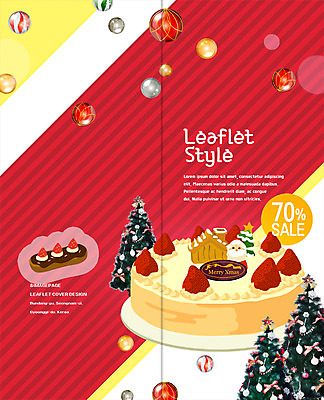 PSD 템플릿 표지디자인 북디자인 출판디자인 표지 리플렛 크리스마스 2단접지 북커버 딸기 이벤트 팜플렛 사람없음 크리스마스트리 세일 케이크 장식볼 이미지템플릿 기념일 과일 디저트 장식 파일형식