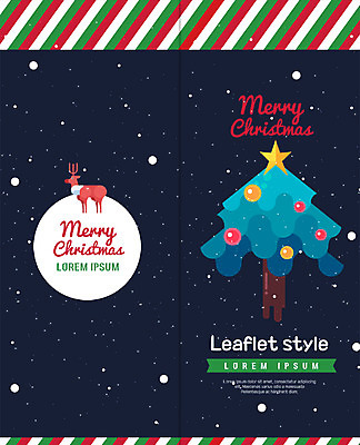 PSD 나무 템플릿 표지디자인 북디자인 출판디자인 표지 리플렛 크리스마스 겨울 2단접지 북커버 사슴 이벤트 팜플렛 사람없음 크리스마스트리 눈 이미지템플릿 자연요소 식물 계절 기념일 포유류 날씨 파일형식