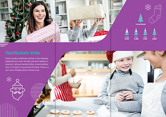 PSD 서양인 템플릿 표지디자인 북디자인 출판디자인 여자 남자 내지 어린이 리플렛 크리스마스 겨울 북커버 3단접지 산타모자 가족 엄마 이벤트 팜플렛 여러명 성인 30대 선물상자 크리스마스트리 쿠키 홈베이킹 이미지템플릿 외국인 모자_잡화 계절 기념일 다수 관계 디저트 선물 사람 장년 상자 제빵 파일형식