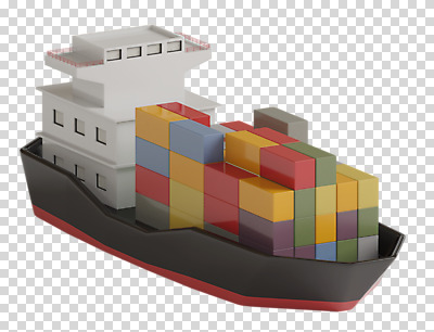 편집이미지 교통수단 사람없음 3D소스 3D 컨테이너 화물선 디지털합성 PNG 선박 편집소스 산업 교통 수상교통 배_교통 파일형식