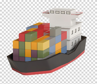 편집이미지 교통수단 사람없음 3D소스 3D 컨테이너 화물선 디지털합성 PNG 선박 편집소스 산업 교통 수상교통 배_교통 파일형식