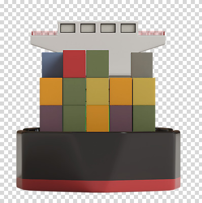 편집이미지 교통수단 사람없음 3D소스 3D 컨테이너 화물선 디지털합성 PNG 선박 편집소스 산업 교통 수상교통 배_교통 파일형식