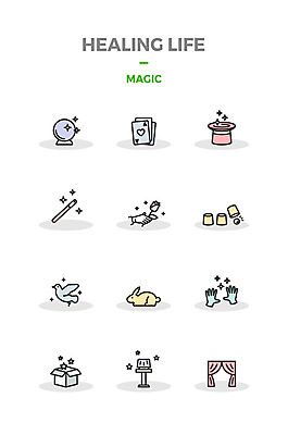 아이콘 꽃 장갑 사슴 사람없음 컵 세트 마술 토끼 커튼 비둘기 힐링 마술사모자 요술봉 유리구슬 타로카드 2D아이콘 AI파일 식물 모자_잡화 식기 잡화 포유류 유리 조류 반려동물 구슬 타로 파일형식 벡터