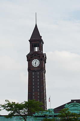 포토 JPG 해외이미지 시계 여행 사람없음 건물 강 탑 미국 뉴욕 타운 해외202004 해외포토 건축물 북아메리카 도시 파일형식 이미지허브