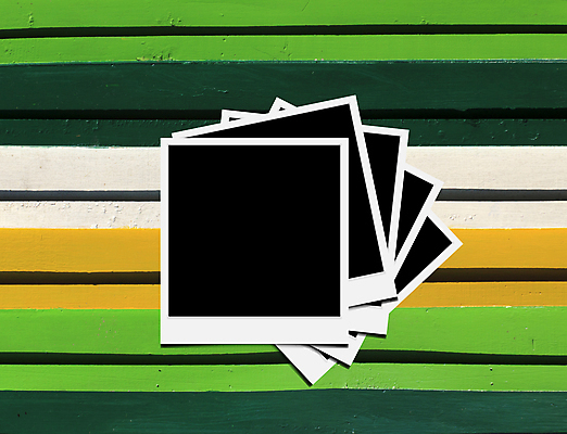 포토 JPG 해외이미지 프레임 사람없음 초록색 줄무늬 폴라로이드사진 가로줄 목업 해외202004 해외포토 선 컬러 무늬 폴라로이드 파일형식 이미지허브