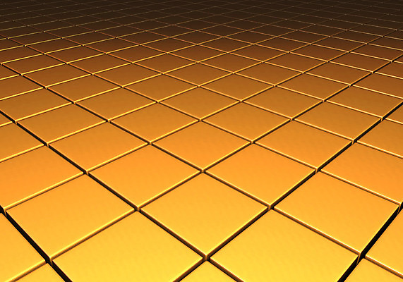 포토 JPG 해외이미지 백그라운드 표면 사람없음 반사 3D 금속 사각형 황금 타일 큐브 정사각형 해외202004 해외포토 도형 재질 디지털합성 파일형식 이미지허브