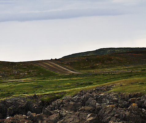 포토 JPG 해외이미지 도로 길 여행 캐나다 하늘 산 풍경 사람없음 심볼 먼지 멀리 카피스페이스 해외202004 해외포토 북아메리카 교통시설 공백 파일형식 이미지허브