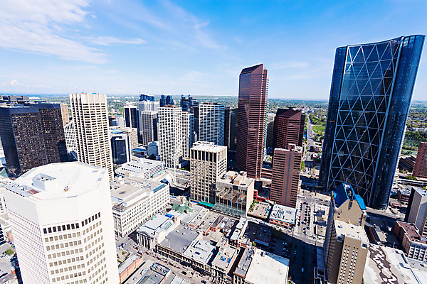 포토 JPG 해외이미지 캐나다 하늘 아침 안테나 파노라마 사람없음 건물 사무실 고층빌딩 도시 도심 스카이라인 앨버타 해외202004 해외포토 주간 건축물 북아메리카 비즈니스 통신 촬영기법 빌딩 파일형식 이미지허브
