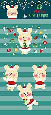 동물 캐릭터 동물캐릭터 크리스마스장식 크리스마스 겨울 여러마리 일러스트 선물 사람없음 크리스마스트리 토끼 셀프카메라 크리스마스리스 일러캐릭터 AI파일 계절 기념일 다수 포유류 반려동물 사진촬영 화환 파일형식 벡터