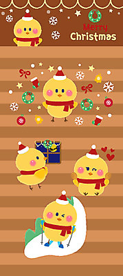 동물 캐릭터 동물캐릭터 크리스마스장식 크리스마스 겨울 여러마리 일러스트 창문 스키 병아리 들기 사람없음 산타클로스 과자 보름달 크리스마스리스 일러캐릭터 AI파일 계절 기념일 다수 모션 조류 겨울스포츠 디저트 화환 달 파일형식 벡터