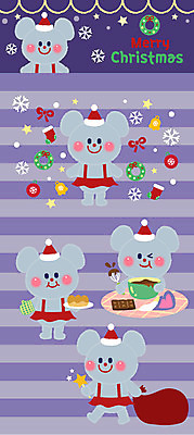 동물 캐릭터 빵 동물캐릭터 크리스마스장식 크리스마스 겨울 여러마리 일러스트 발렌타인데이 사람없음 선물상자 초콜릿 쥐 제빵 요술봉 크리스마스리스 일러캐릭터 AI파일 계절 기념일 음식 다수 데이이벤트 디저트 선물 상자 제과제빵 화환 설치류 파일형식 벡터