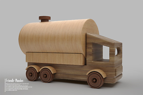 PSD 나무 편집이미지 교통수단 사람없음 목재 장난감 3D소스 3D 디지털합성 유조차 편집3D 식물 교통 재료 특수차량 파일형식