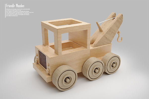 PSD 나무 편집이미지 교통수단 사람없음 목재 장난감 3D소스 3D 디지털합성 견인차 편집3D 식물 교통 재료 특수차량 파일형식