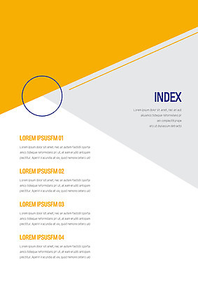 템플릿 내지 선 사람없음 노란색 원형 삼각형 프레젠테이션 문서템플릿 서식 레이아웃 문서 제안서 목차 이미지템플릿 AI파일 도형 컬러 파일형식 벡터