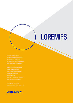 템플릿 표지 선 사람없음 노란색 원형 삼각형 프레젠테이션 문서템플릿 서식 레이아웃 문서 제안서 이미지템플릿 AI파일 도형 컬러 파일형식 벡터