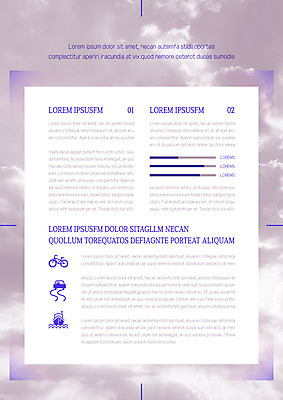 구름 템플릿 내지 선 사람없음 프레젠테이션 문서템플릿 서식 레이아웃 문서 제안서 이미지템플릿 AI파일 자연요소 파일형식 벡터