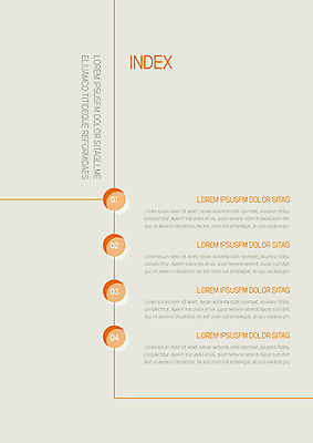 템플릿 내지 선 사람없음 주황색 원형 프레젠테이션 문서템플릿 서식 레이아웃 문서 제안서 목차 이미지템플릿 AI파일 도형 컬러 파일형식 벡터