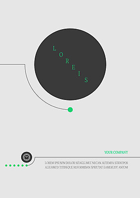 템플릿 표지 선 곡선 사람없음 원형 프레젠테이션 문서템플릿 서식 레이아웃 문서 제안서 이미지템플릿 AI파일 도형 파일형식 벡터