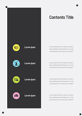 템플릿 내지 사람없음 사각형 원형 프레젠테이션 문서템플릿 서식 레이아웃 문서 제안서 목차 이미지템플릿 AI파일 도형 파일형식 벡터