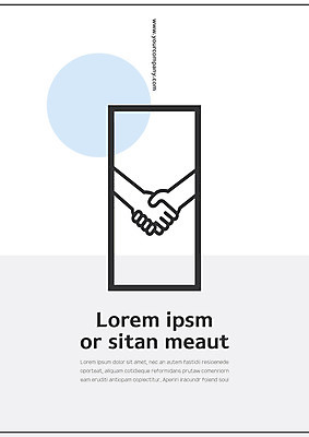 템플릿 표지 선 악수 사람없음 사각형 원형 프레젠테이션 문서템플릿 서식 레이아웃 문서 제안서 이미지템플릿 AI파일 도형 손짓 파일형식 벡터