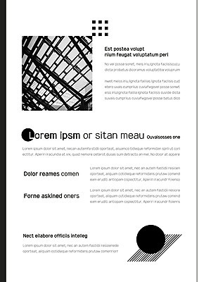 템플릿 내지 선 사람없음 사각형 검은색 원형 프레젠테이션 문서템플릿 서식 레이아웃 문서 제안서 이미지템플릿 AI파일 도형 컬러 파일형식 벡터