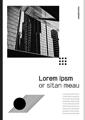 템플릿 표지 선 빌딩 사람없음 검은색 원형 프레젠테이션 문서템플릿 서식 레이아웃 문서 제안서 이미지템플릿 AI파일 도형 컬러 건물 파일형식 벡터