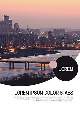 템플릿 표지 빌딩 사람없음 원형 프레젠테이션 문서템플릿 서식 레이아웃 문서 제안서 가교 이미지템플릿 AI파일 도형 건축물 건물 파일형식 벡터