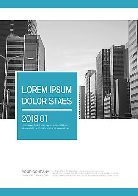 템플릿 표지 빌딩 사람없음 파란색 사각형 프레젠테이션 문서템플릿 서식 레이아웃 문서 제안서 이미지템플릿 AI파일 도형 컬러 건물 파일형식 벡터