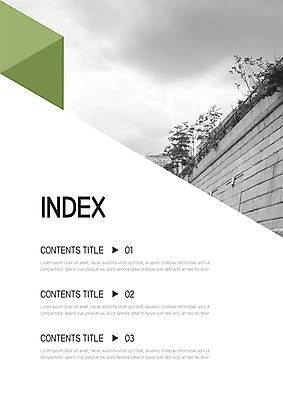 템플릿 내지 하늘 사람없음 초록색 삼각형 프레젠테이션 문서템플릿 서식 레이아웃 문서 제안서 목차 이미지템플릿 AI파일 도형 컬러 파일형식 벡터