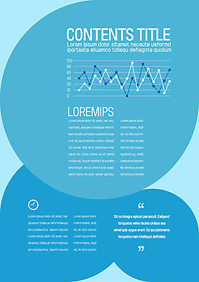 템플릿 내지 무늬 사람없음 파란색 원형 프레젠테이션 문서템플릿 서식 레이아웃 문서 제안서 이미지템플릿 AI파일 도형 컬러 파일형식 벡터