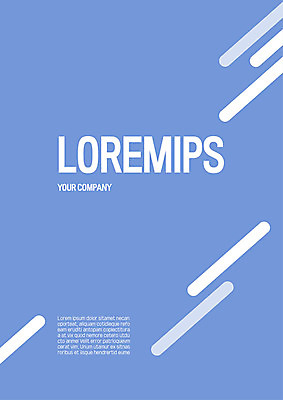 템플릿 표지 선 사람없음 파란색 프레젠테이션 문서템플릿 서식 레이아웃 문서 제안서 이미지템플릿 AI파일 컬러 파일형식 벡터