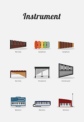 아이콘 악기 사람없음 세계 실로폰 마림바 멜로디언 2D아이콘 AI파일 음악 타악기 파일형식 벡터