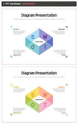 도형 템플릿 그래프 사람없음 세트 사각형 PPT 프레젠테이션 문서템플릿 애니형PPT 이미지템플릿 파일형식