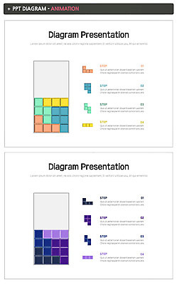 도형 템플릿 그래프 사람없음 세트 PPT 프레젠테이션 문서템플릿 테트리스 애니형PPT 이미지템플릿 게임 파일형식