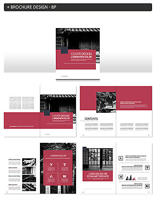 템플릿 ZIP 흑백 팜플렛 사람없음 일본 일본여행 인디자인 INDD 이미지템플릿 아시아 해외여행 촬영기법 파일형식