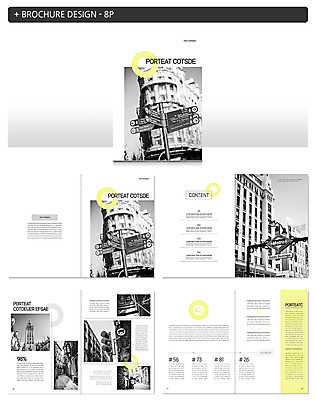 템플릿 건축물 ZIP 해외여행 흑백 팜플렛 사람없음 표지판 인디자인 INDD 이미지템플릿 해외 건축 여행 알림판 촬영기법 파일형식