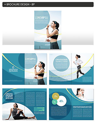 템플릿 여자 ZIP 건강 팜플렛 여러명 20대 성인 조깅 운동 한국인 원형 성인여자만 인디자인 INDD 이미지템플릿 도형 다수 사람 동양인 청년 여자만 성인만 파일형식