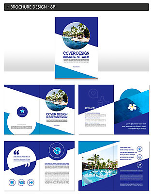 템플릿 꽃 ZIP 수영장 팜플렛 사람없음 여름휴가 바캉스 야자수 원형 인디자인 INDD 이미지템플릿 도형 나무 식물 휴가 파일형식 여름_계절