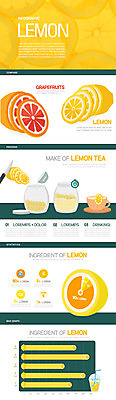 일러스트 그래프 사람없음 인포그래픽 레몬 자몽 블루레몬에이드 국내일러스트 AI파일 과일 에이드 파일형식 벡터