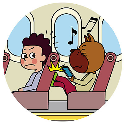 한마리 남자 의자 일러스트 비행기 의인화 한명 성인 예절 개 킥 밀기 기내 공공장소 매너 국내일러스트 AI파일 1 가구 포유류 항공교통 모션 대중교통 사람 장소 파일형식 벡터