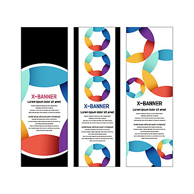 도형 템플릿 배너템플릿 세로배너 사각프레임 사람없음 현수막 원형 배너세트 AI파일 배너 프레임 세로 세트 사각형 파일형식 벡터