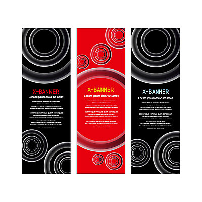 템플릿 배너템플릿 세로배너 사각프레임 사람없음 현수막 원형 배너세트 AI파일 도형 배너 프레임 세로 세트 사각형 파일형식 벡터