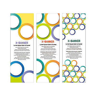 도형 템플릿 배너템플릿 세로배너 사각프레임 사람없음 현수막 원형 배너세트 AI파일 배너 프레임 세로 세트 사각형 파일형식 벡터
