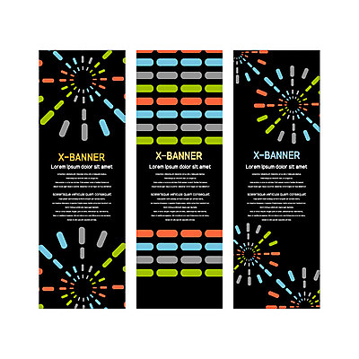 도형 템플릿 배너템플릿 세로배너 사각프레임 사람없음 현수막 원형 배너세트 AI파일 배너 프레임 세로 세트 사각형 파일형식 벡터